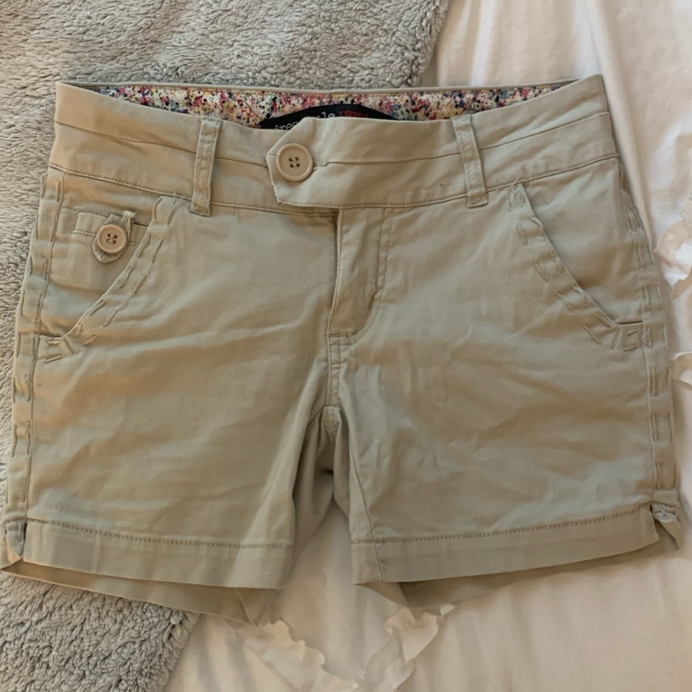 Tan Bermuda Shorts